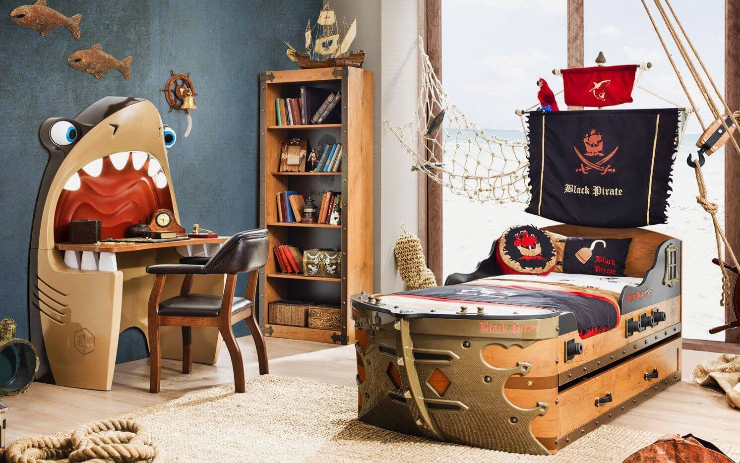 детская комната в пиратском стиле