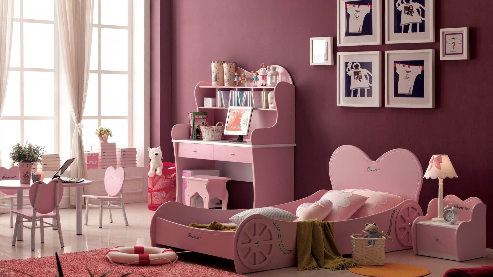дизайн детской комнаты для девочки