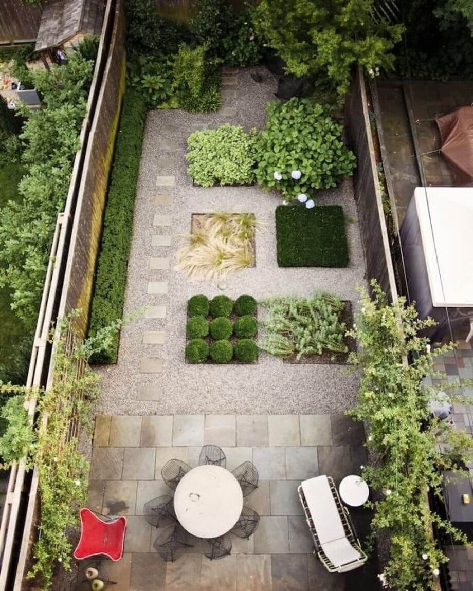 садовый участок с верху фото