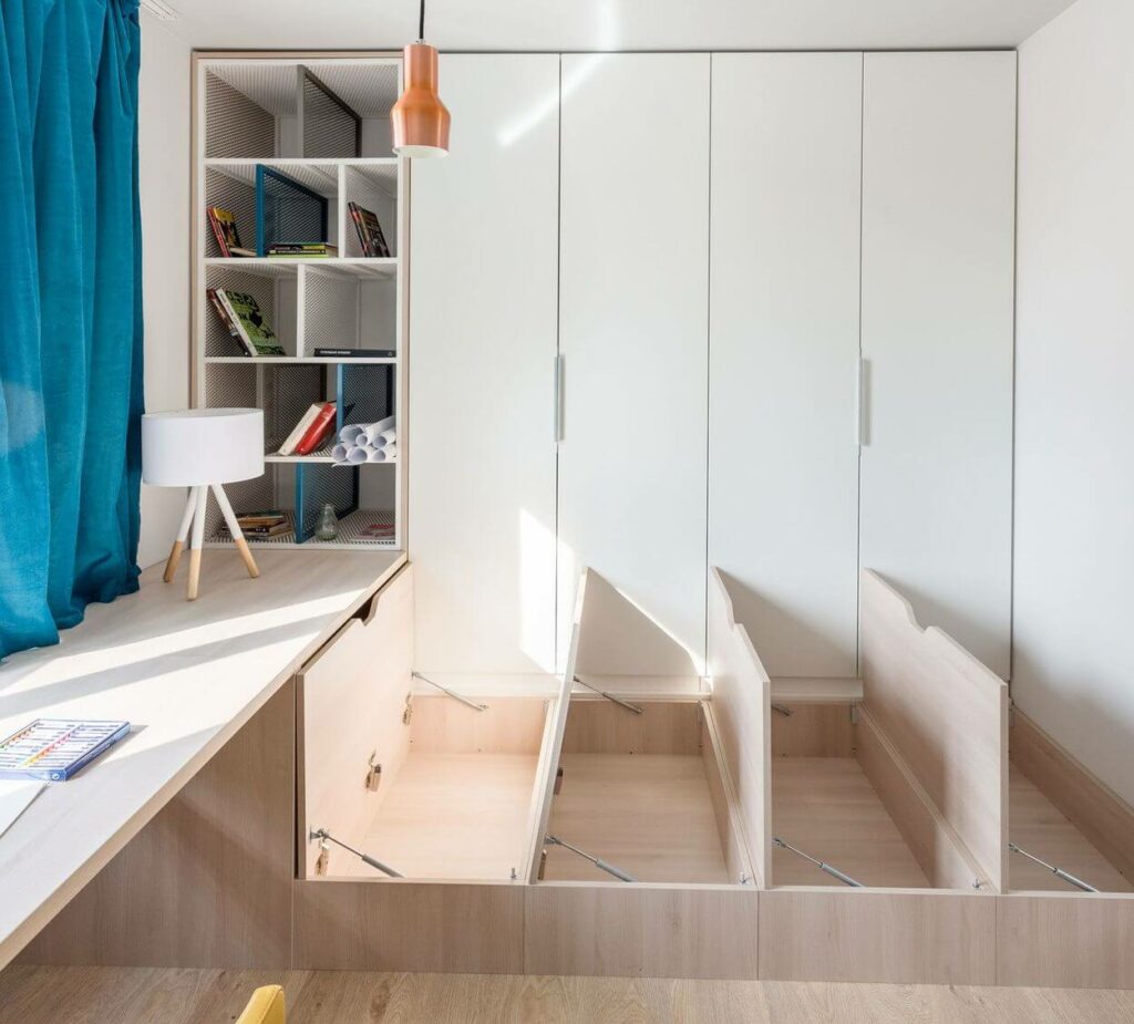 Хранение вещей в малогабаритной квартире