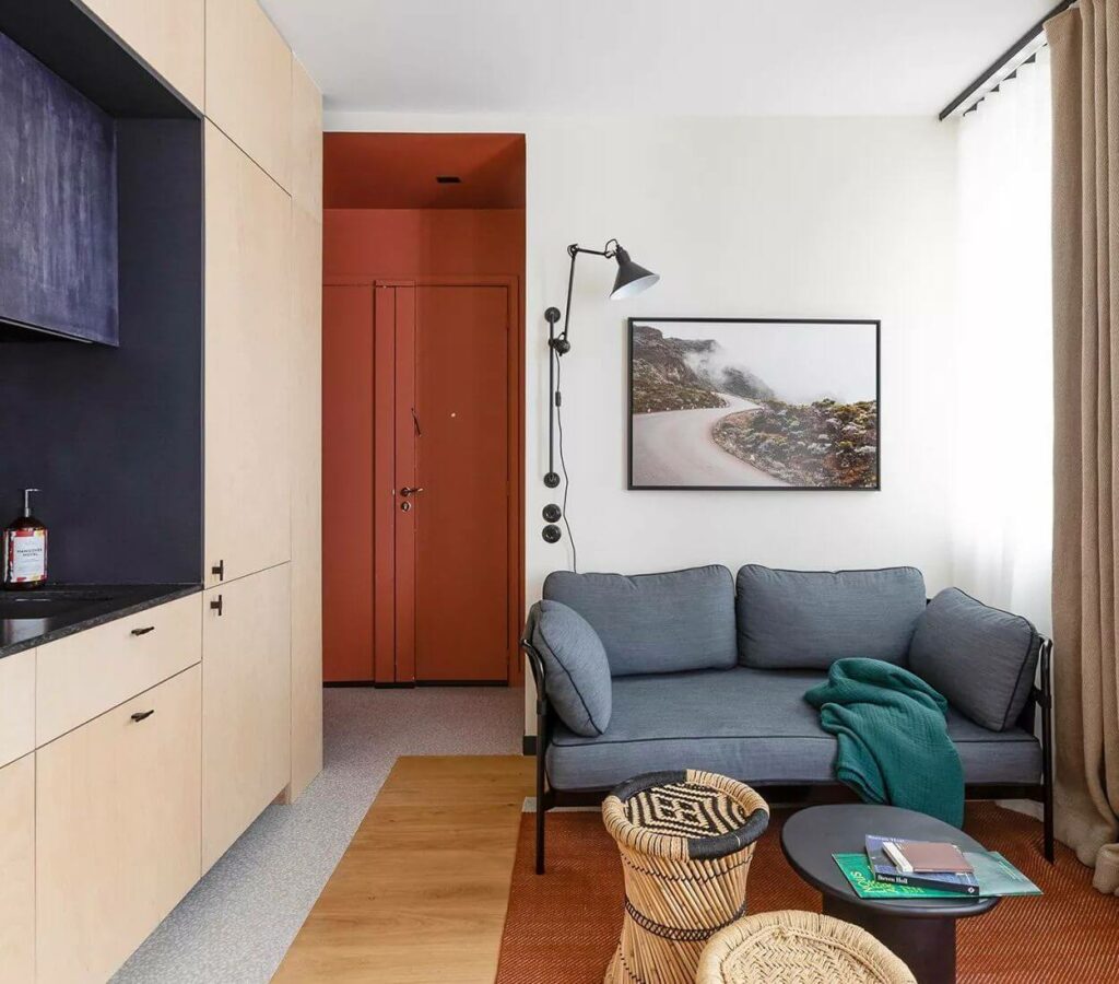 маленькая квартира в париже