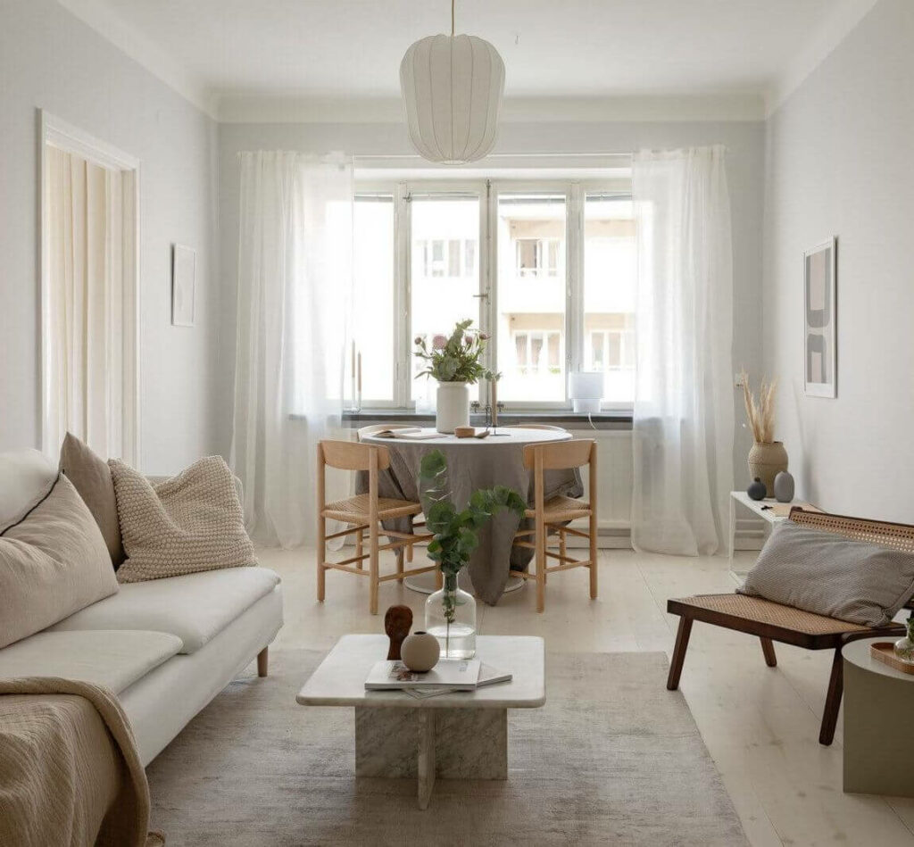 Стильная квартира 45 м² в доме 1930 года постройки