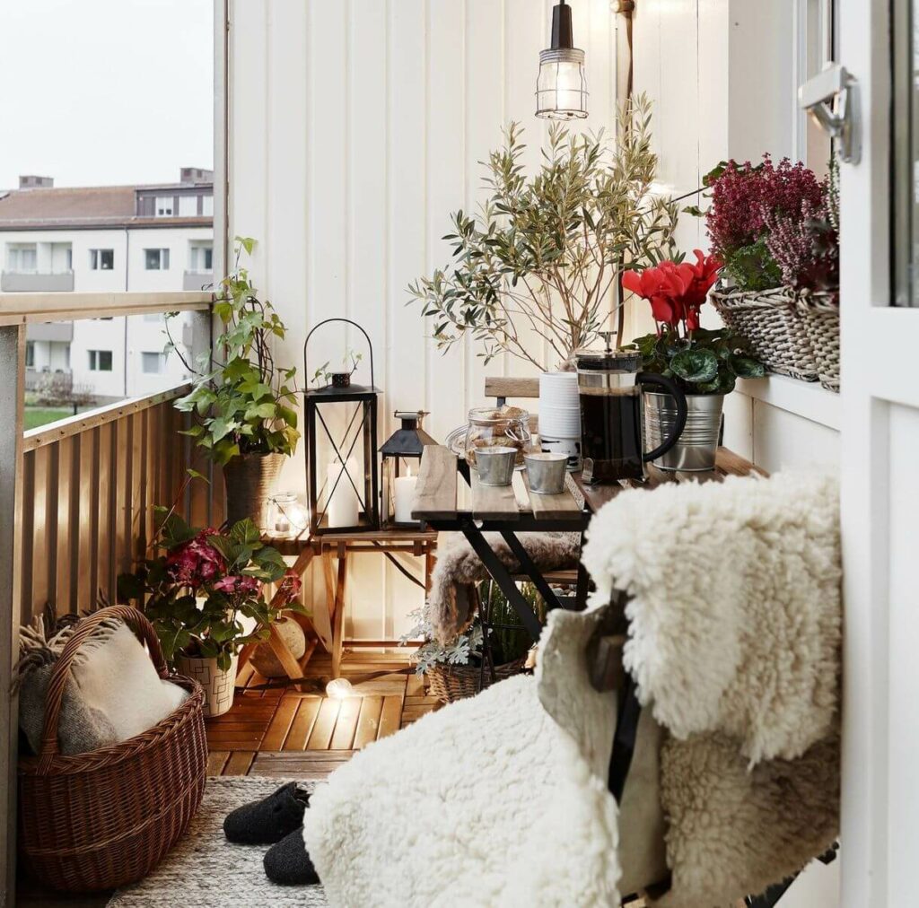 Оформляем балкон или лоджию: 5 удачных идей