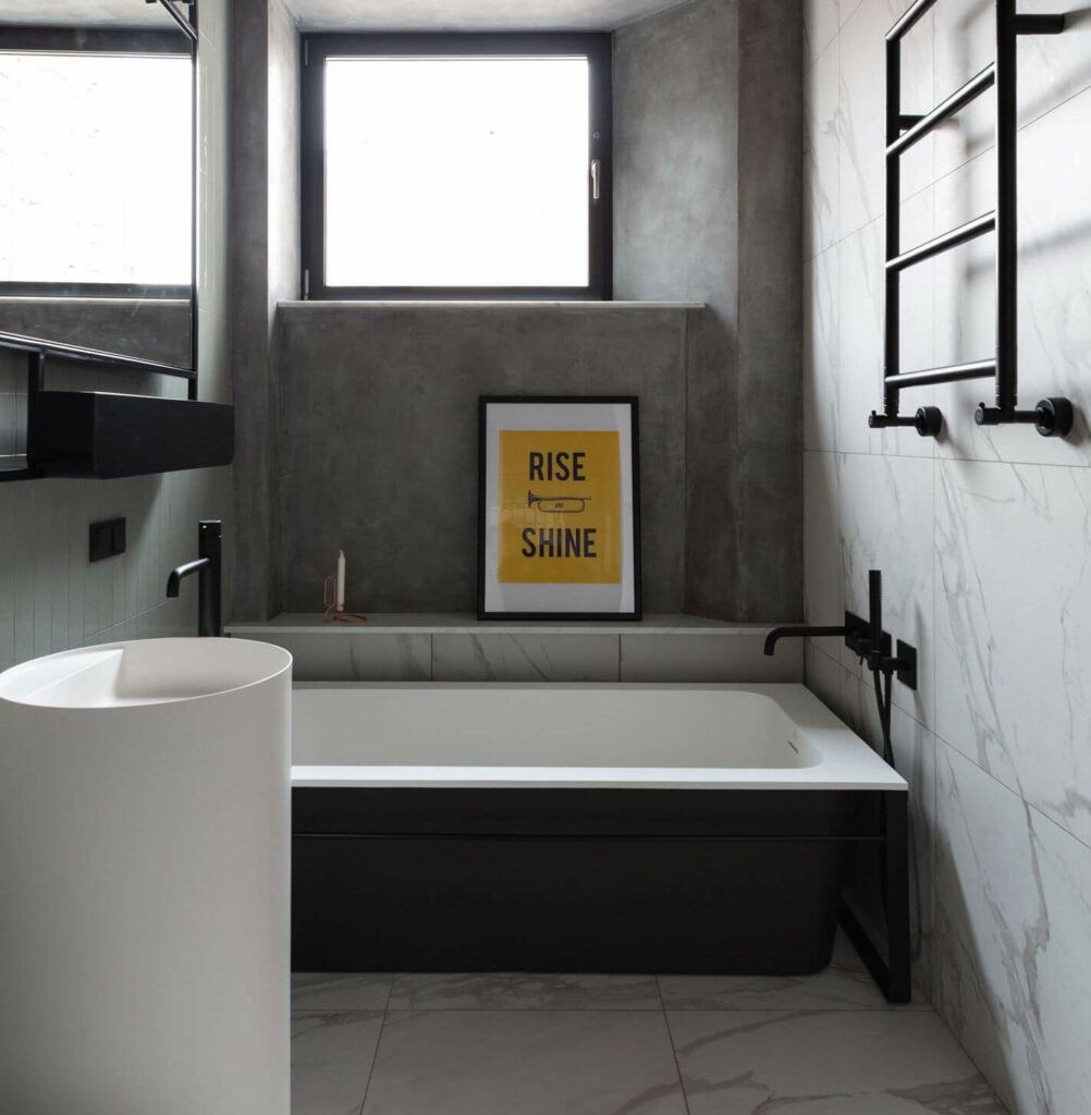 Серые ванные комнаты: 15 стильных и интересных идей
