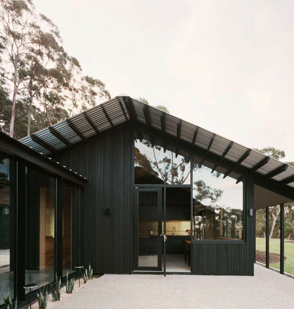 Загородный дом выходного дня архитектора Роджера Нельсона в Австралии
