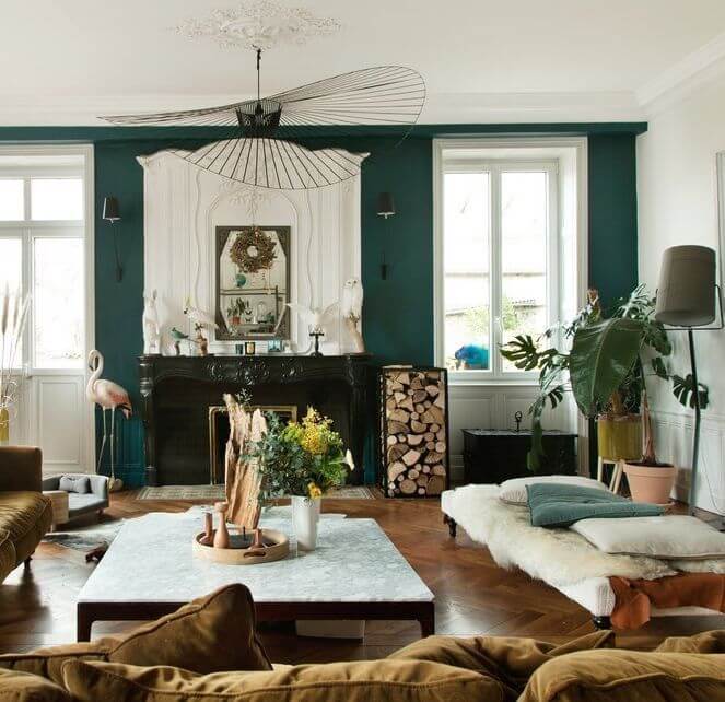 Из города в деревню: дом семьи, переехавшей из Парижа в пригород Лиона