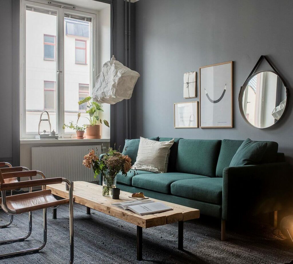 Скандинавская элегантность с классическими нотками: квартира в Стокгольме