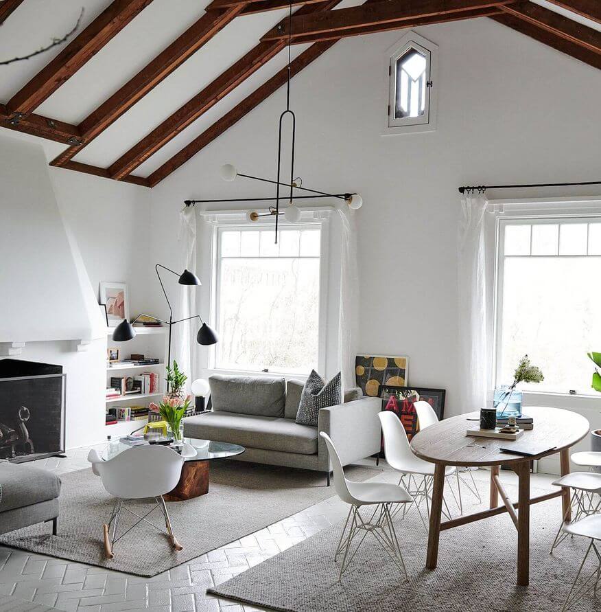 Светлый обновленный амбарный дом 1924 года в Сан-Франциско