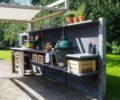 Летняя кухня: 20 идей обеденных зон на свежем воздухе