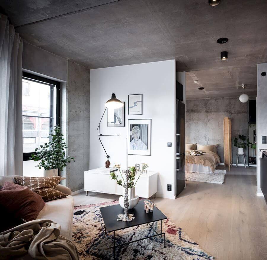 Интерьер квартиры-студии: 5 полезных советов