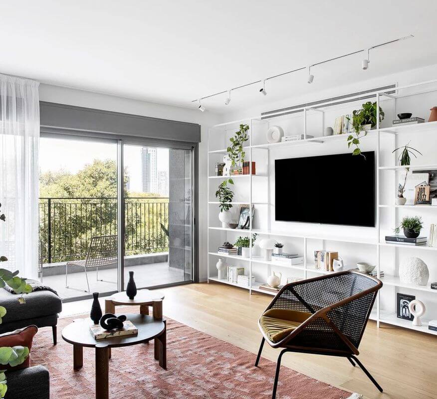 Простота, которая притягивает: светлая квартира в Тель-Авиве