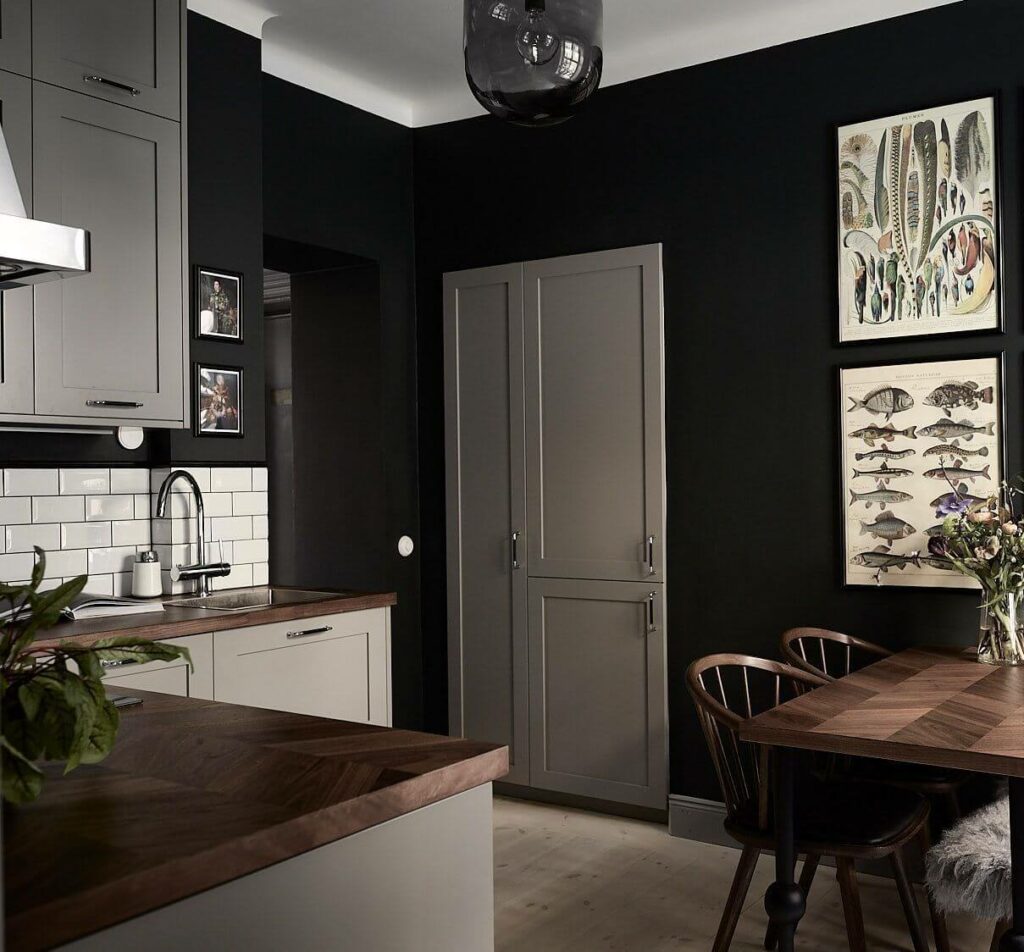 Черный цвет в интерьере: 5 полезных советов