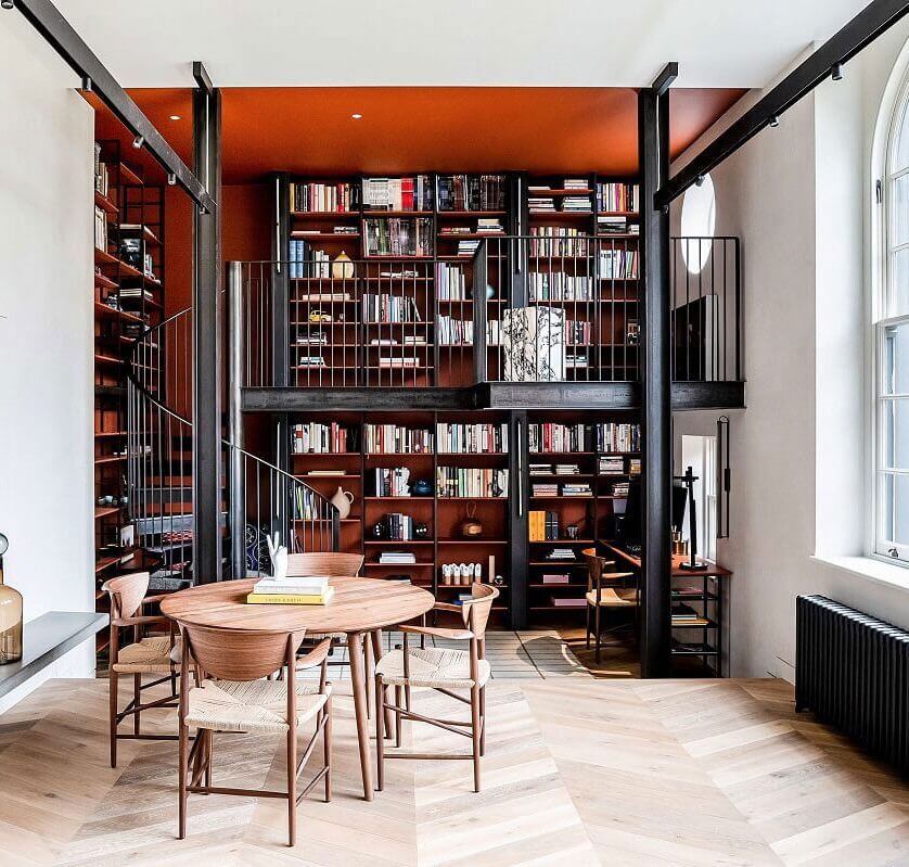 Новая яркая жизнь старого дома в Лондоне