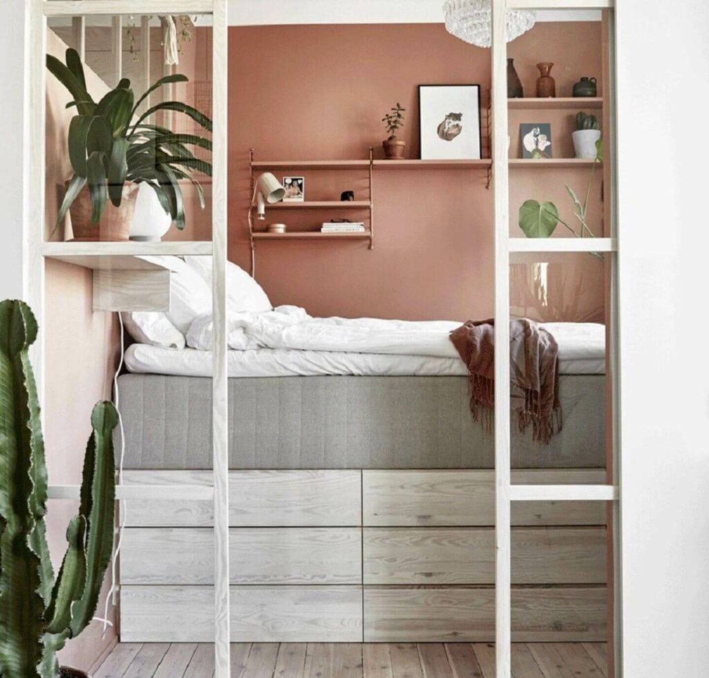 Мини-спальня: 20 идей для маленьких квартир