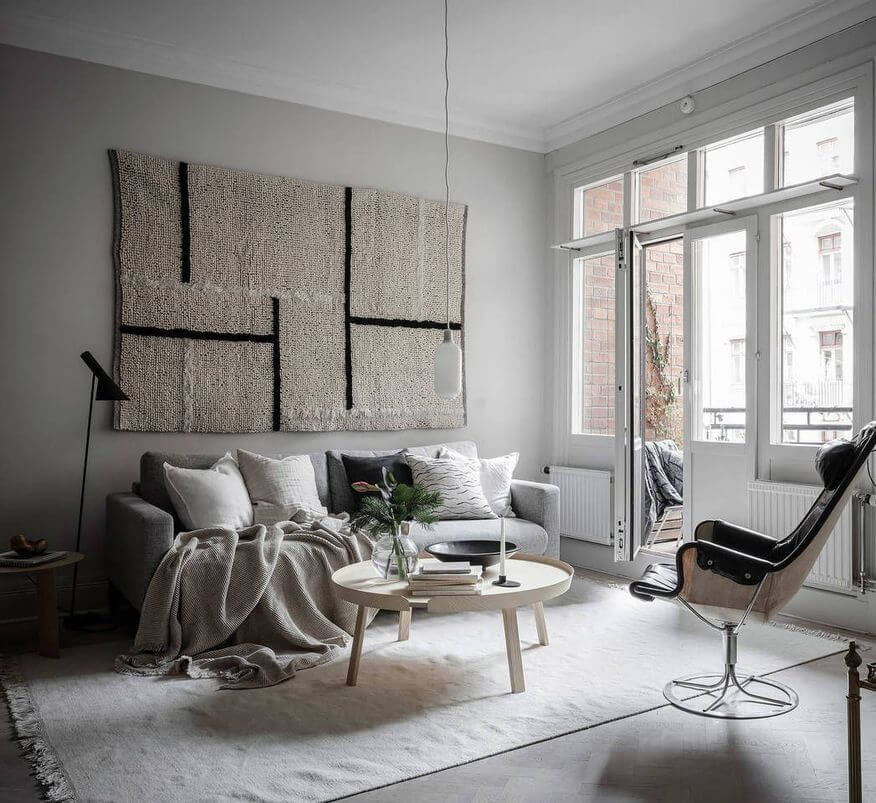 Ковер на стене: 15 стильных примеров