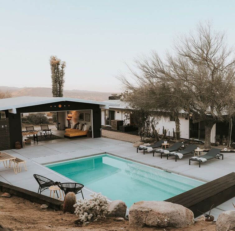 Современная вилла для сдачи в аренду в Калифорнии