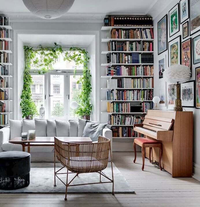 Квартира для творческого человека в Швеции