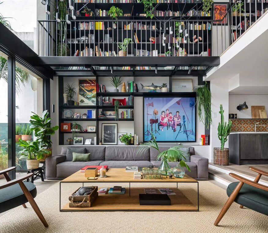 Четырехэтажный дом для творческого человека в Барселоне