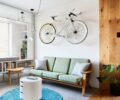 Хранение велосипеда в квартире: 20 интересных идей