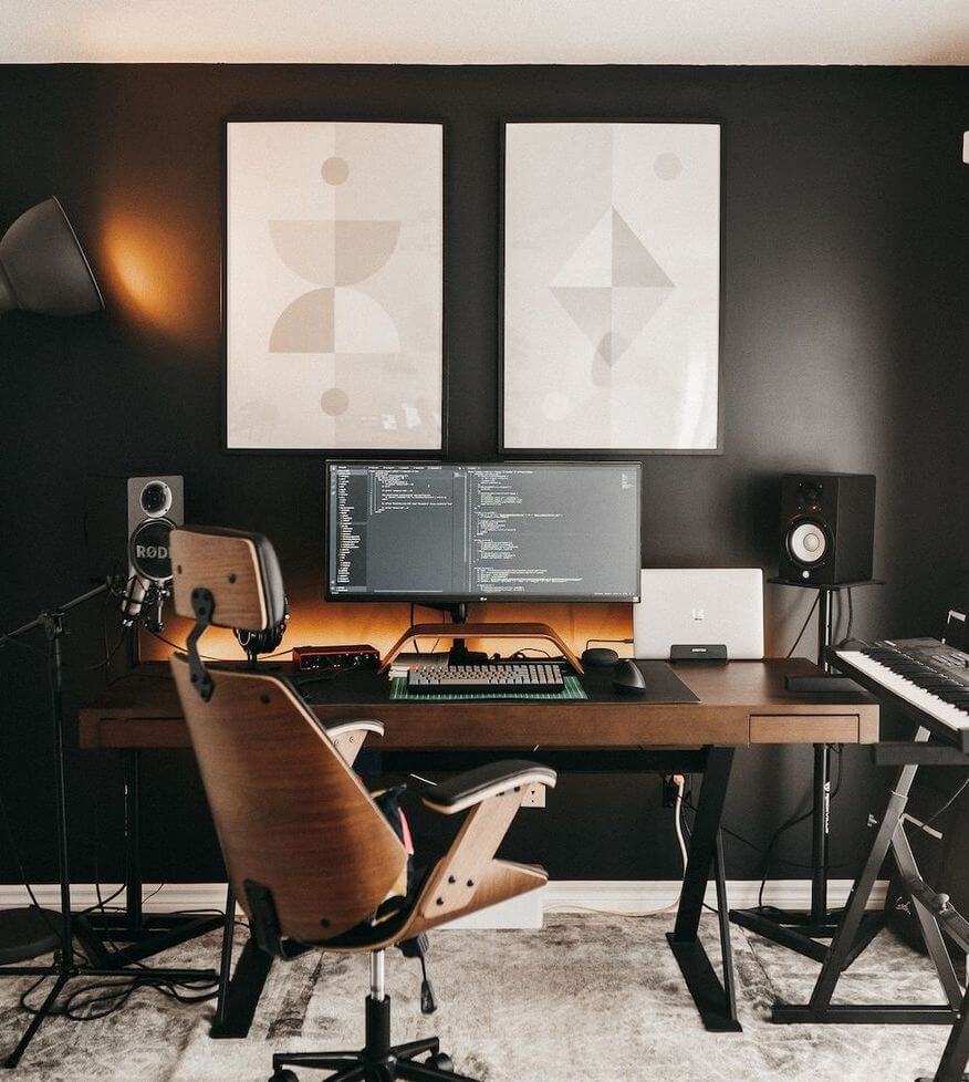 Домашний офис: 20 интересных примеров