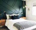 Акцентная стена в спальне: 20 стильных примеров