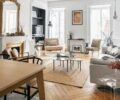 Очарование старины: квартира 84 м² с античным декором в Лионе