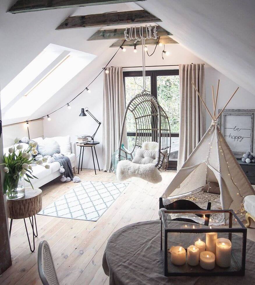 Как обустроить мансарду: 5 вдохновляющих идей