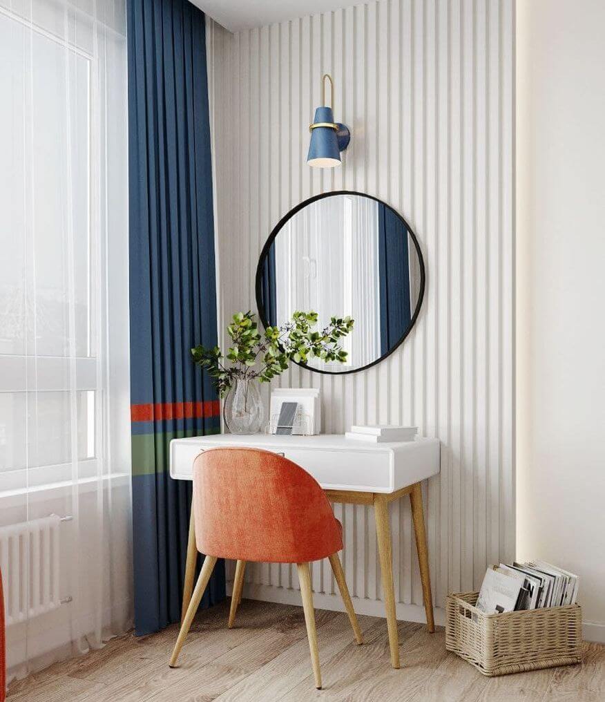 Реечные стеновые панели в интерьере: 15 примеров