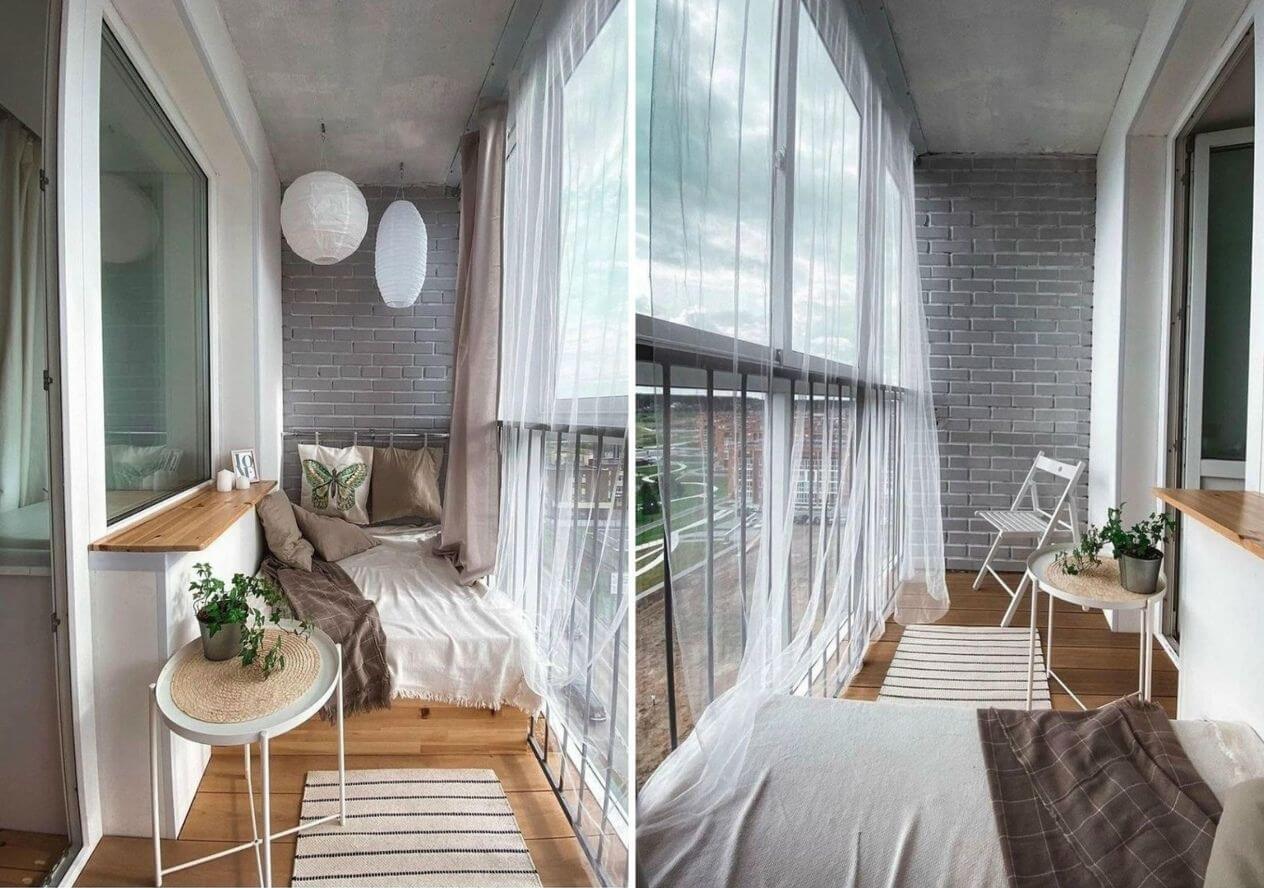 Уютный балкон