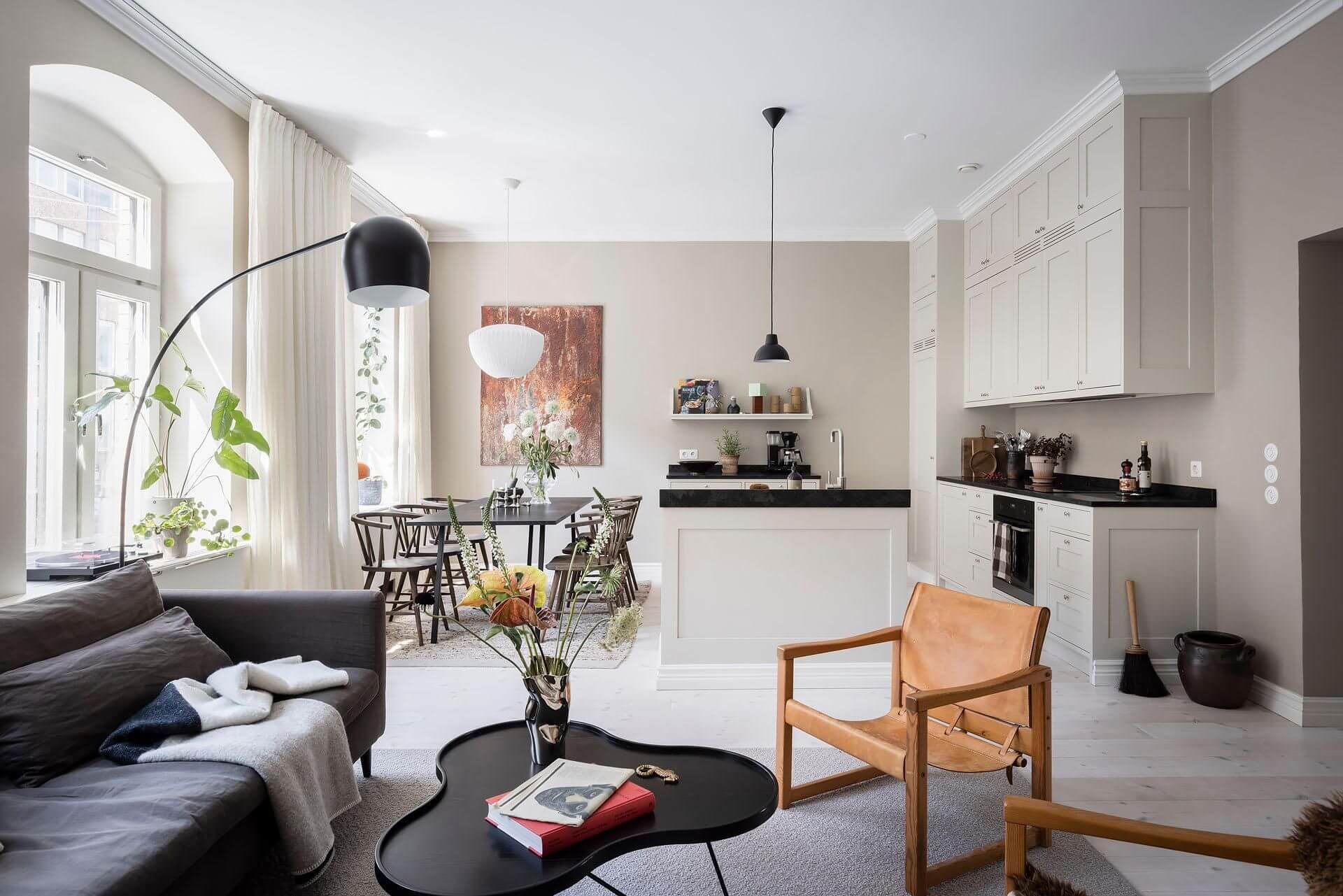 Стильная квартира-студия