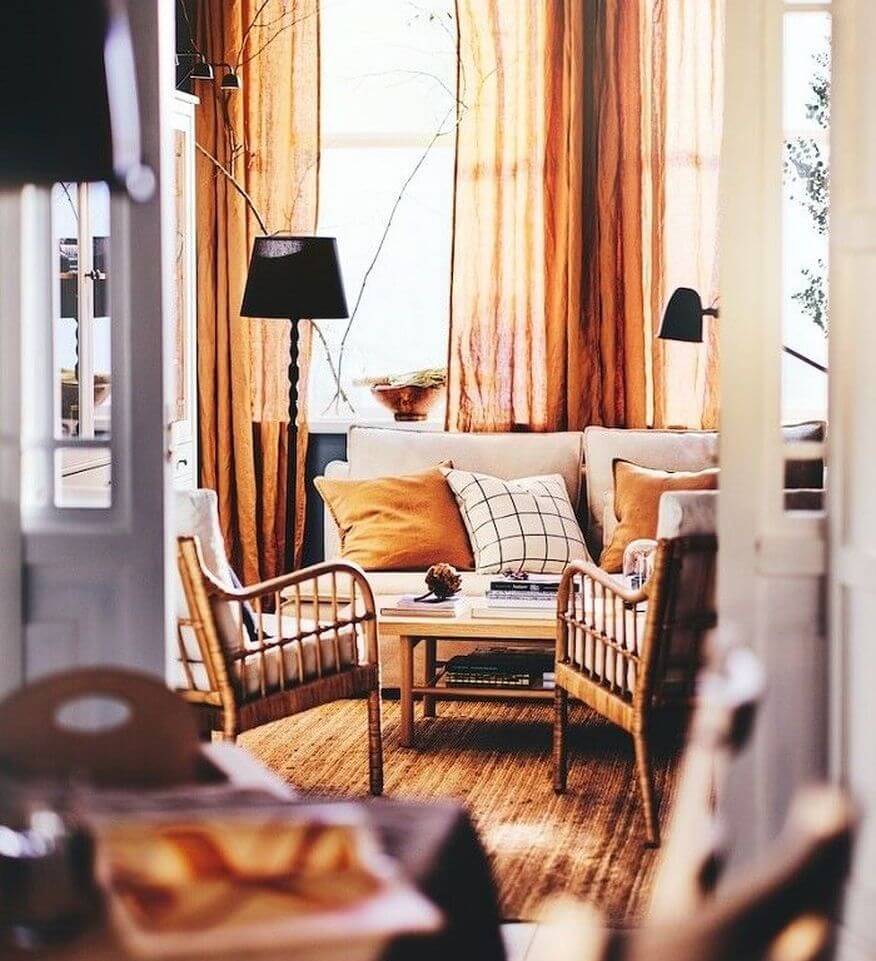 Коричневый цвет в интерьере: 15 примеров