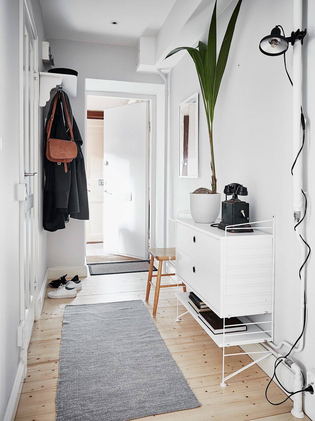 Коридор в скандинавском стиле